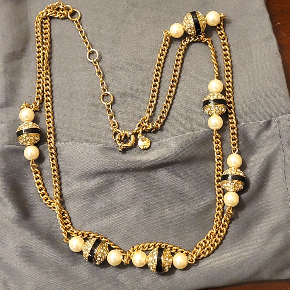 J Crew Double Strand Necklace